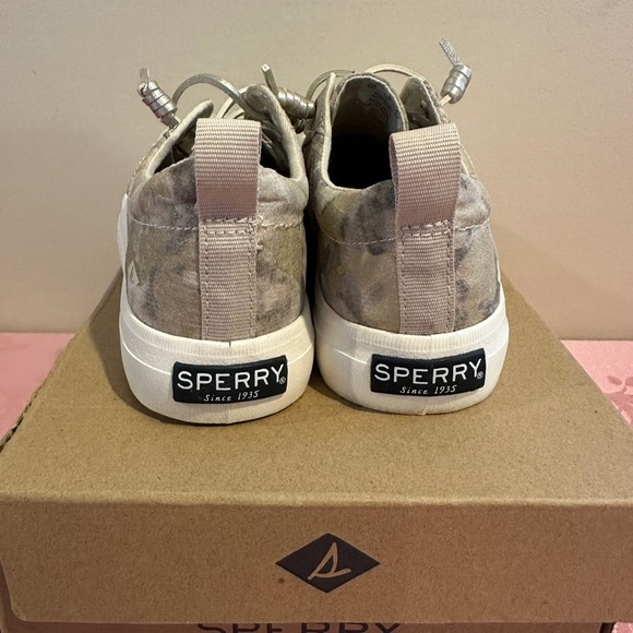 Kids crest vibe camo girls Sperry shoes - Picture 5 of 5